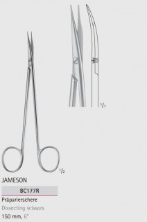 Ножницы общехирургические JAMESON BC177R